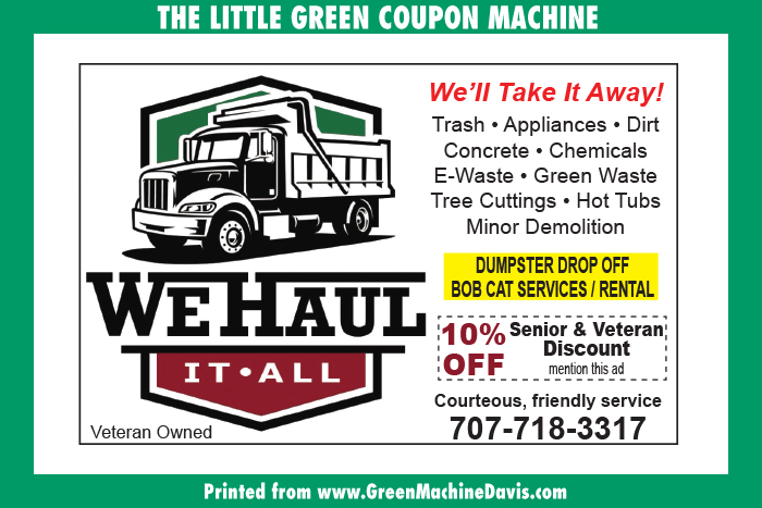 We Haul It All Coupon