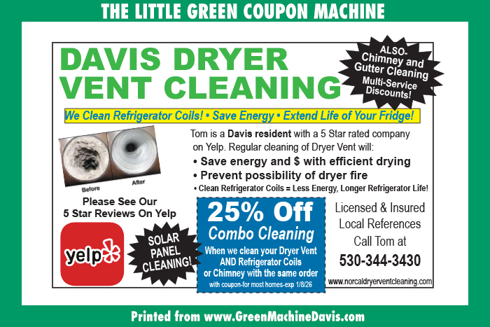 Davis Dryer Vent Cleaning Coupon