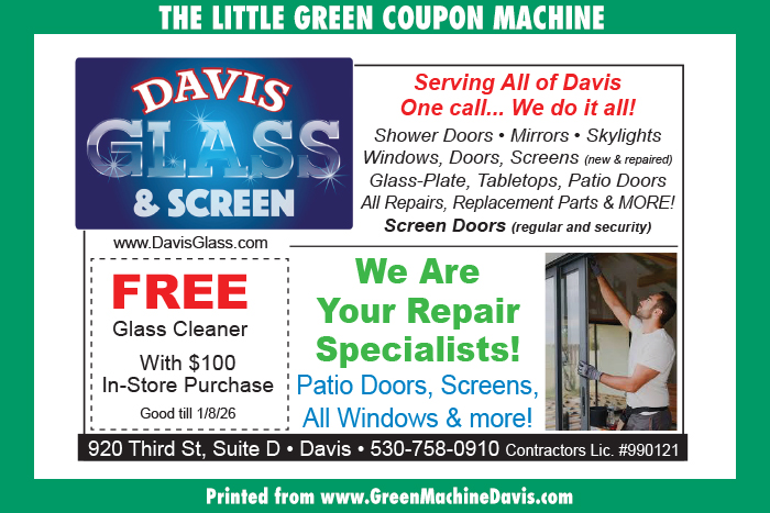 Davis Glass and Screen Coupon
