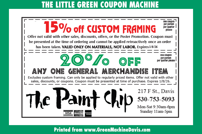 Paint Chip Coupon