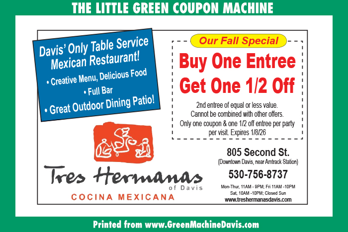 Tres Hermanas Coupon