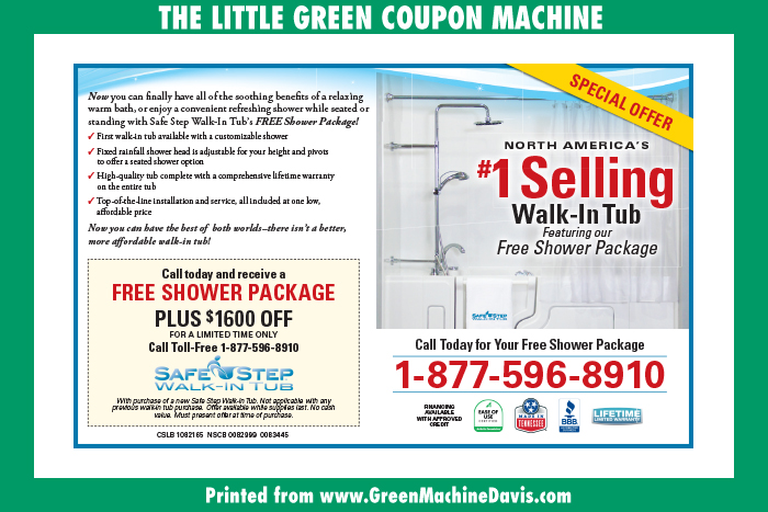 Safe Step Walk-in Tub Coupon