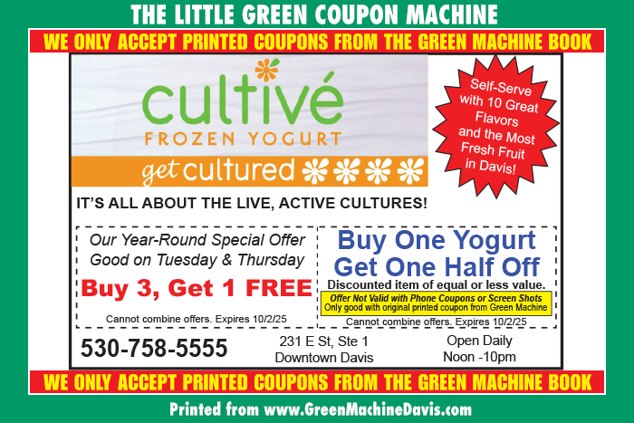 Cultive Yogurt Coupon